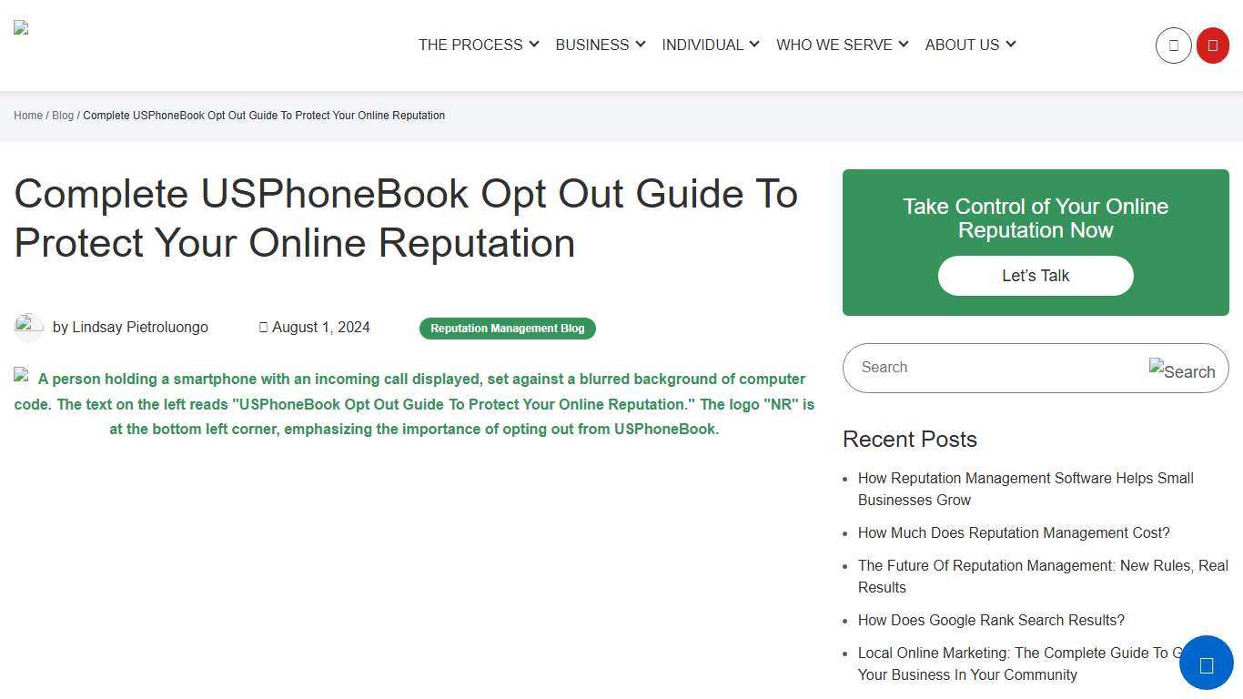 Complete USPhoneBook Opt Out Guide